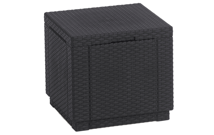 Cube Opbergtafel 42x42x39CM - Antraciet
